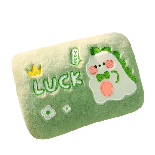 Double-Hand Insertable Electric Hand Warmer Fabric Cover with PVC Water-Filled Warm Bag, Chargeable and Non-Water Hot Pack