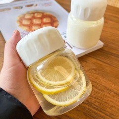 迷你小水杯塑料小奶杯女咖啡牛奶杯便攜外帶高顏值胖胖杯可愛杯子