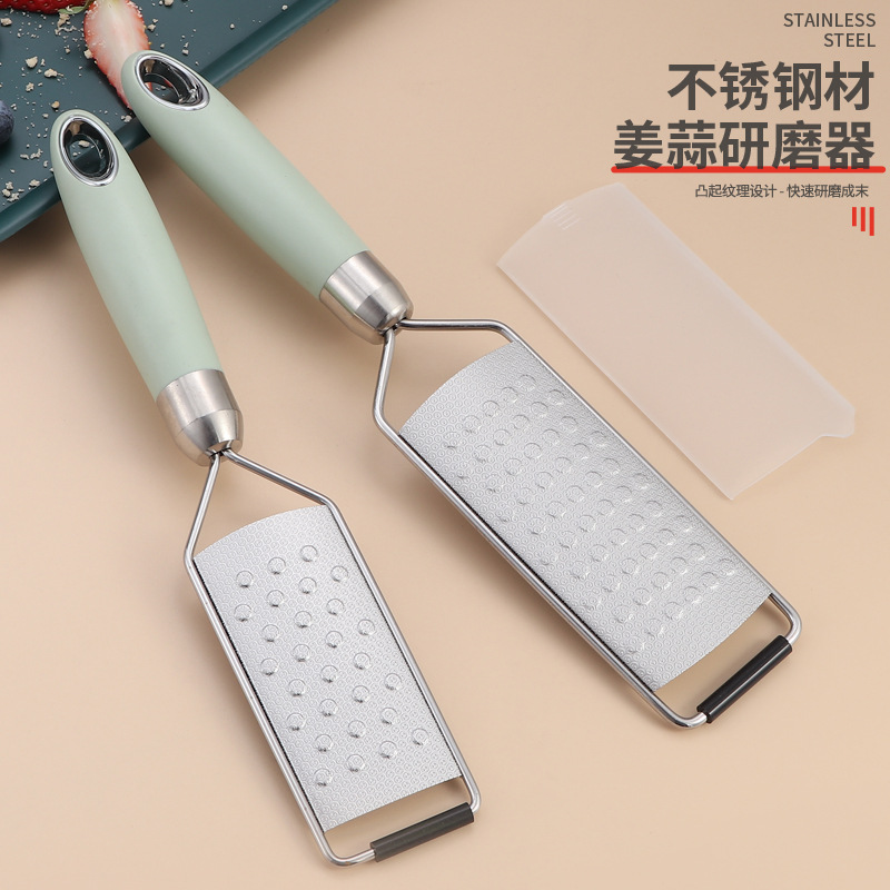 304 Stainless Steel Ginger Grinder Household Manual Ginger Grater Ginger Juice Garlic Paste Artifact Tool Ginger Grinder