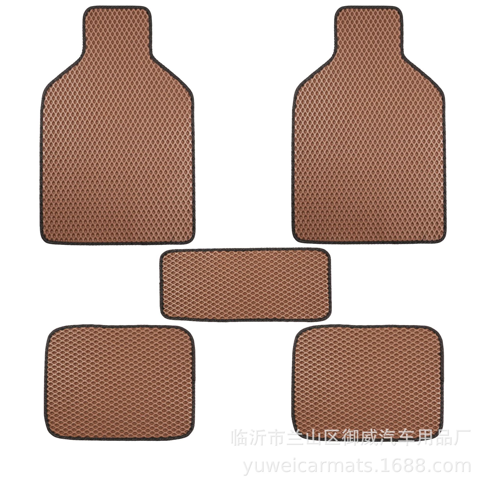 General Motors Foot Mat Grid Pattern Diamond Pattern Honeycomb Foot Mat Cross-border Special for Foreign Trade Eva Foot Mat Right Rudder Foot Mat