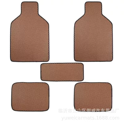 Foot Mat – Universal Foot Pad - coffee-color-five-pieces-small-head