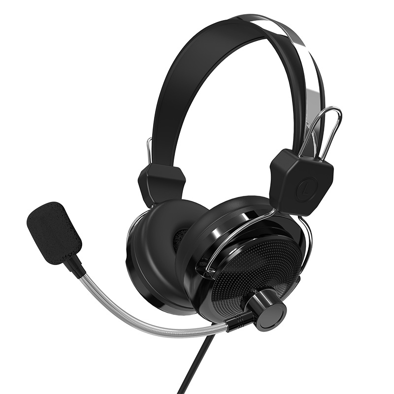 Nuevos auriculares 301 cómodos para usar llamadas de reducción de ruido juegos de deportes electrónicos computadora auriculares con cable en stock
