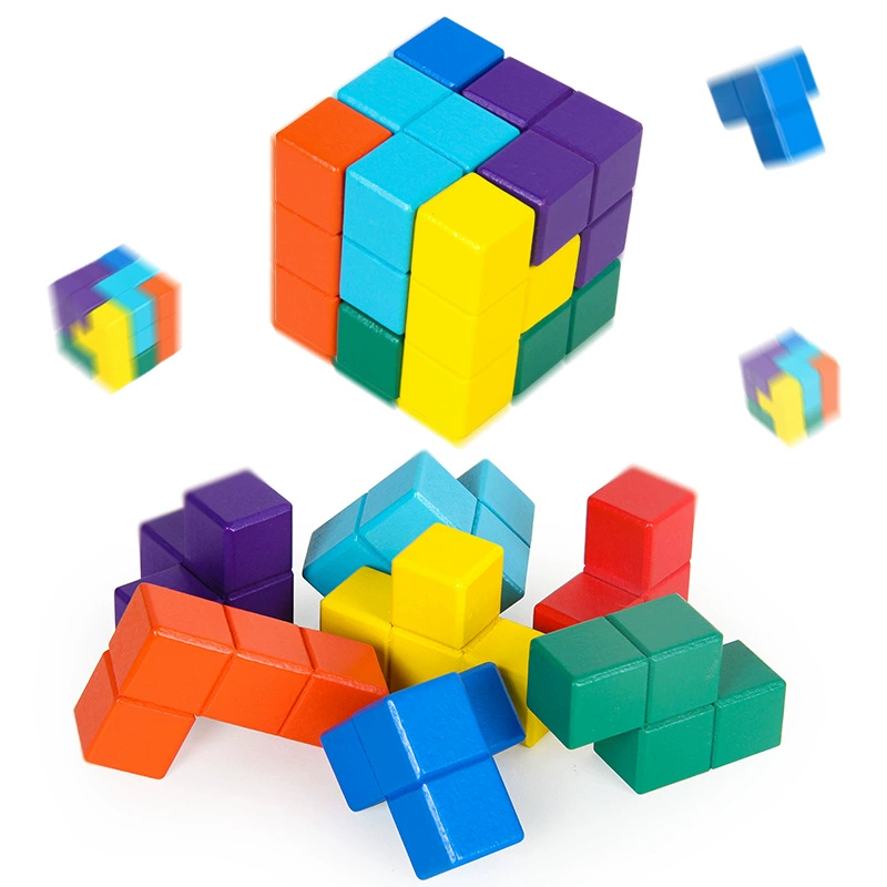 Конструктор, тетрис, головоломка, игрушка, 3D, дошкольное образование
