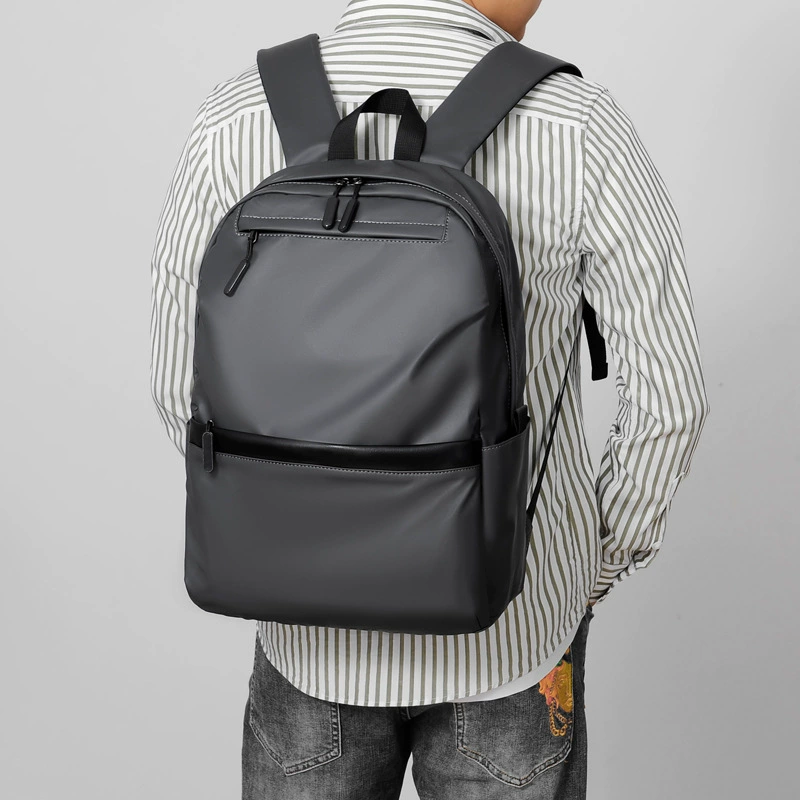 Рюкзак, вместительный школьный backpack для учеников начальной школы, ноутбук для путешествий, деловая версия, простой и элегантный дизайн