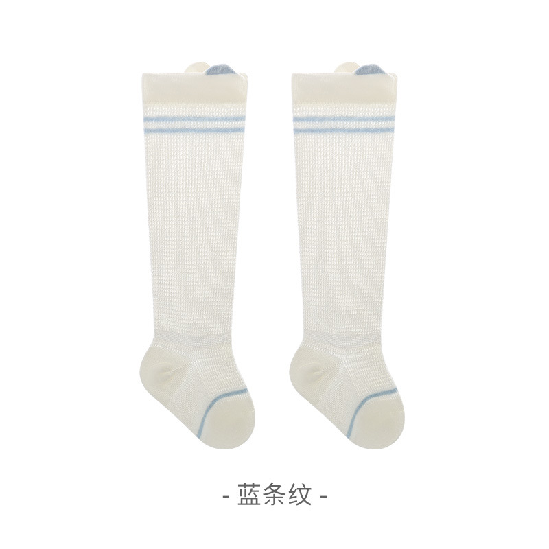 Calcetines para bebés Calcetines altos anti-mosquitos ultrafinos de verano Calcetines largos para bebés recién nacidos