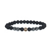 Classic fashionable magnetic ankle bracelet, matte accessory