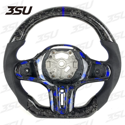 Suitable for Bmw 12345678 Series X3X4X5X6X7 G20 G30 M3M4 g Series Carbon Fiber Steering Wheel (Steering wheel) - style-1