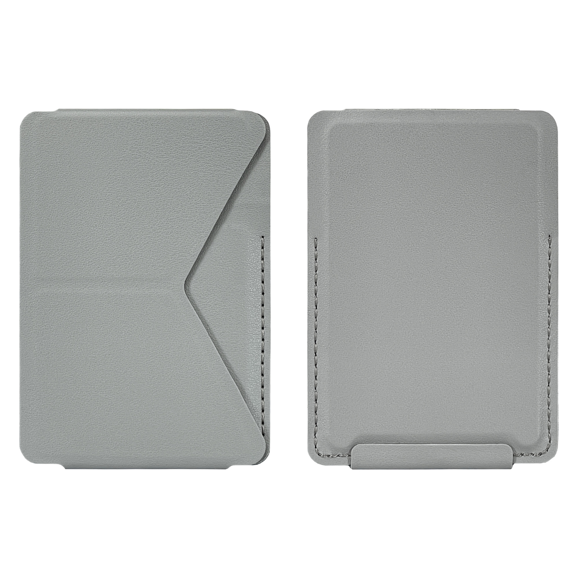 Soporte de bolsa de tarjeta de teléfono móvil de cuero PU magnético plegable para escritorio adecuado para productos de la serie Apple IPHONE que pueden imprimir LOGO