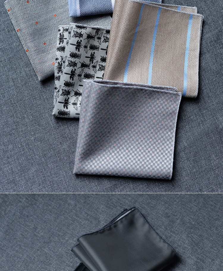 Herrenanzug, Taschentuch, Bankett, Business-Kleid, Tasche, kleiner quadratischer Brustschal, Herren-Accessoires_voghion.com