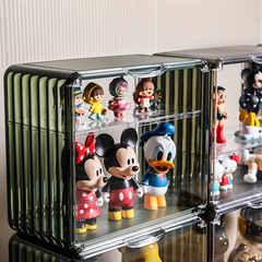 Collectible blind box storage box, Pop Mart layered display box, acrylic dustproof display stand, figure storage and display rack