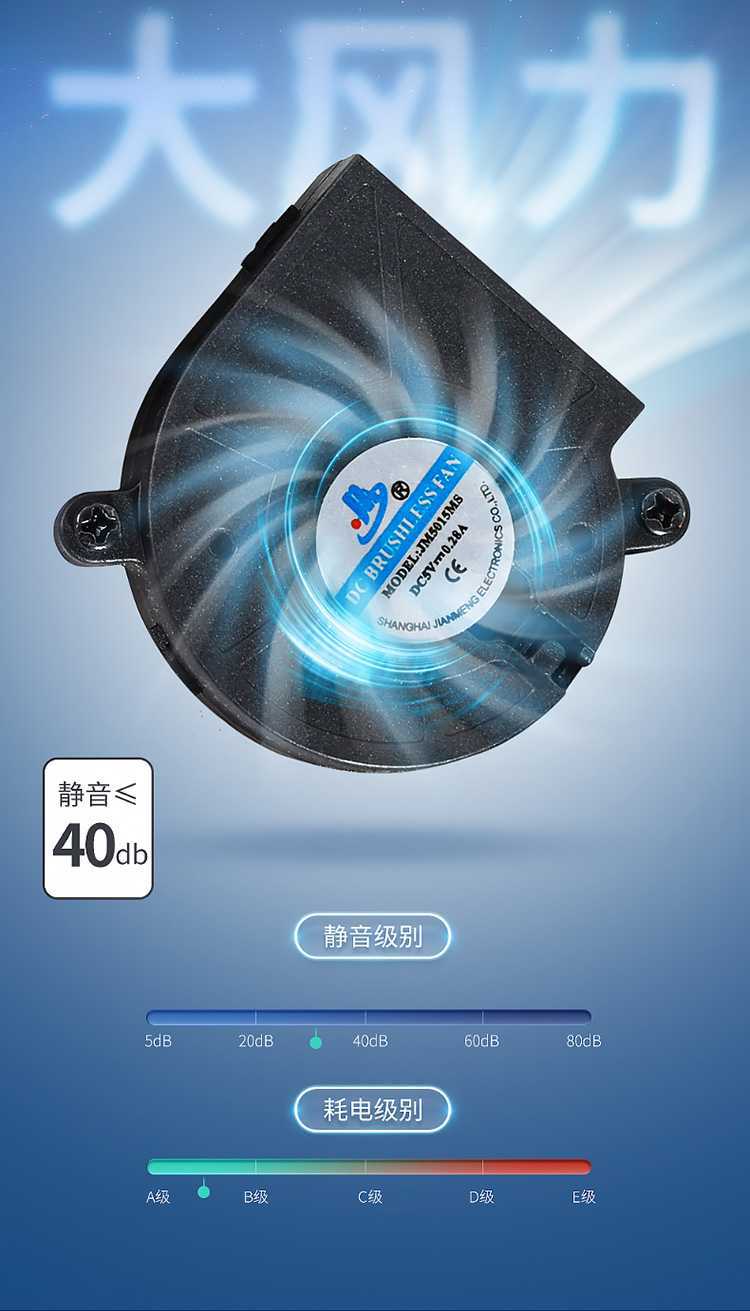 Summer Lumbar Support Cooling USB Fan Backrest Cushion Office Waist Support with Three Adjustable Wind Speeds