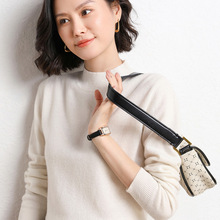 秋冬新款半高领毛衣女宽松长袖打底内搭套头大码针织上衣