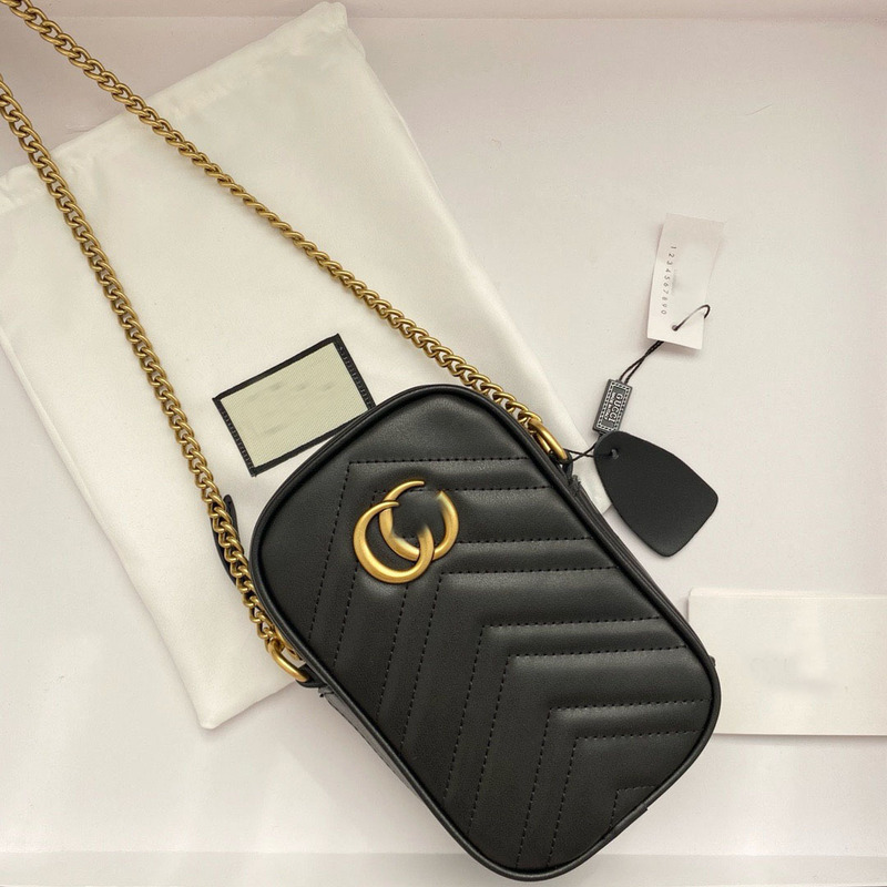 2025 New G-brand Marmont Series Small Camera Bag, Phone Bag, Small Square Bag, Genuine Leather Fashionable Women's Crossbody Bag 2025 New G-brand Marmont Series Small Camera Bag, Phone Bag, Small Square Bag, Genuine Leather Fashionable Women's Crossbody Bag
