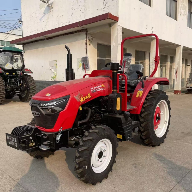 全新农用四驱力王504四轮拖拉机 果园打药机除草灭茬旋耕机