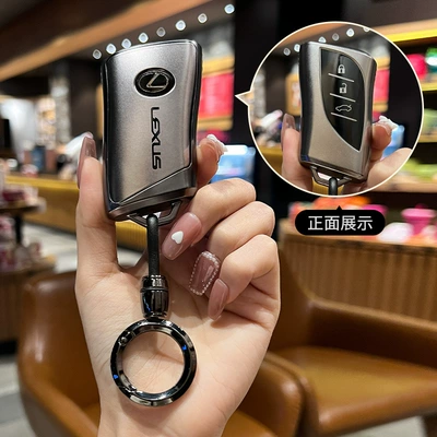 Car key bag protective bag for men - flexus-c-smart-3-key-single-setgun-color-round-buckle