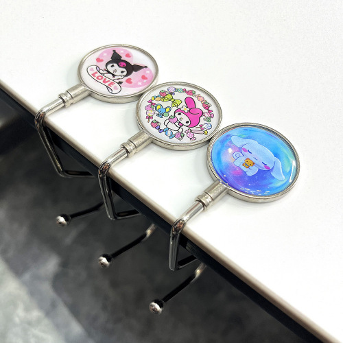 卡通动漫三丽OU库洛mi书包挂钩学生桌边挂钩移动挂包神器桌面挂钩