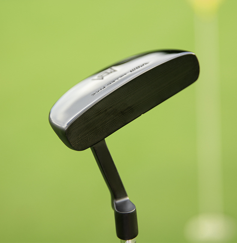 Thanh tập golf PGM bằng thép không gỉ trọng tâm thấp có đường ngắm — TUG062-Thanh đẩy màu đen [với nắp đầu] chi tiết 7