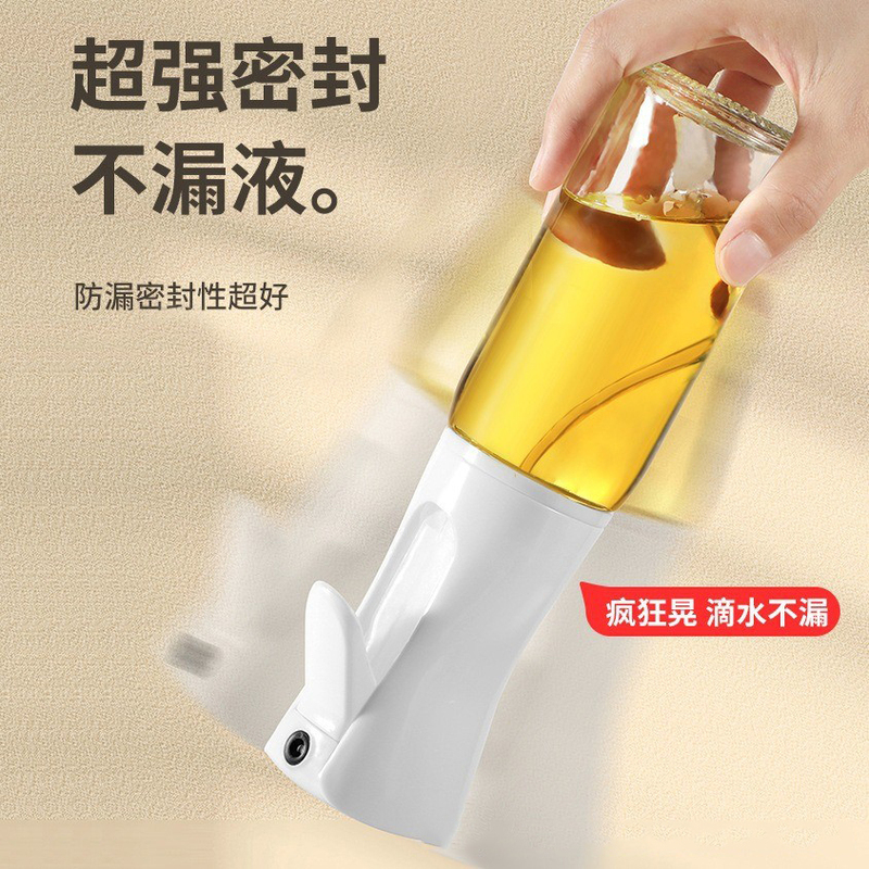 オイルスプレーボトル ガラスキッチンエアフライヤー 特殊食品グレードのオイルフリー スプレーボトル 霧化スプレーボトル|undefined
