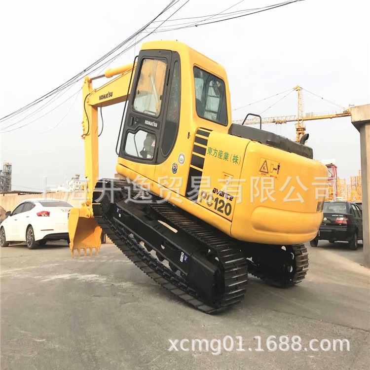 出售便宜的小型挖机上海市场 pc120-6小松挖机 纯土方勾机120