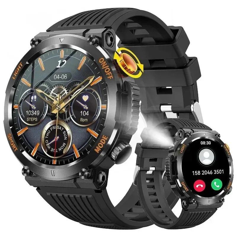 Latest Hot-Selling Smart Watch Ht17 Sports Outdoor Men's Waterproof Smart Watch Bluetooth Reminder Multi-Function