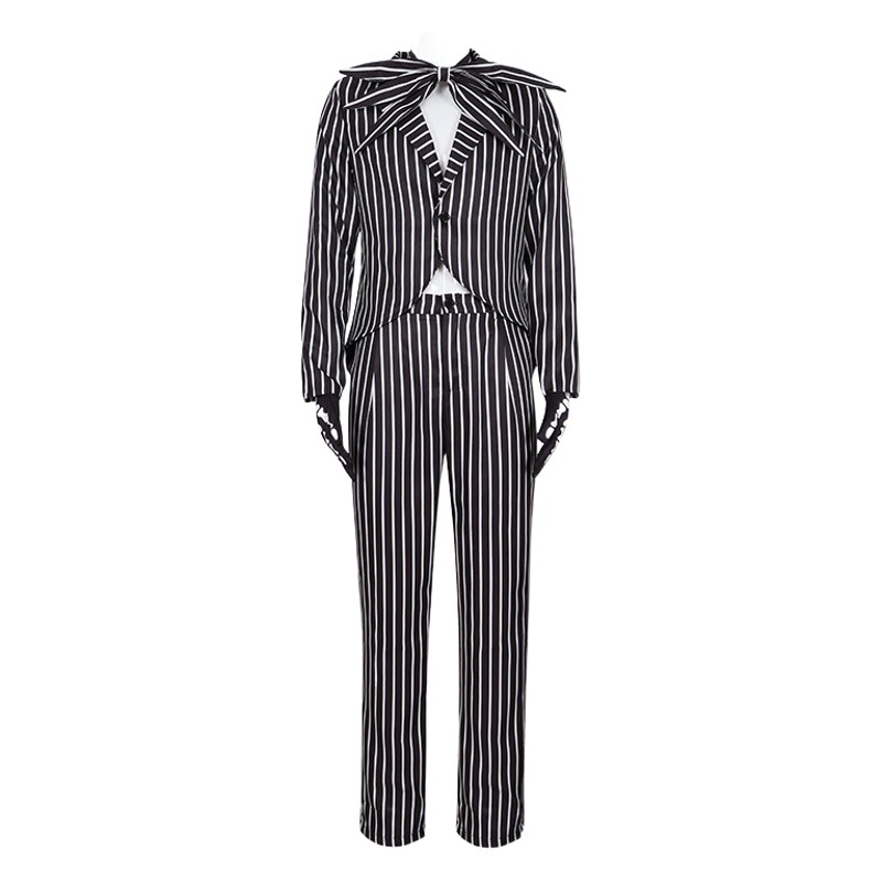 Christmas Night Cry Jack cos Skull Jack Men's Full Set Christmas Halloween cosplay Men's Same Style