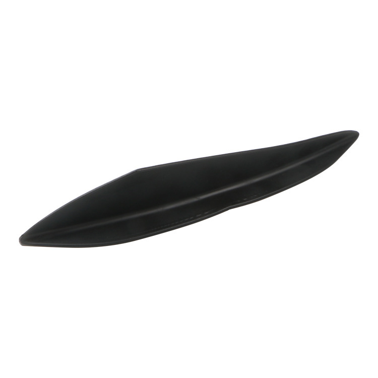Cross-border automobile general modified air knife carbon fiber grain bumper air knife carbon fiber modified front bumper spoiler