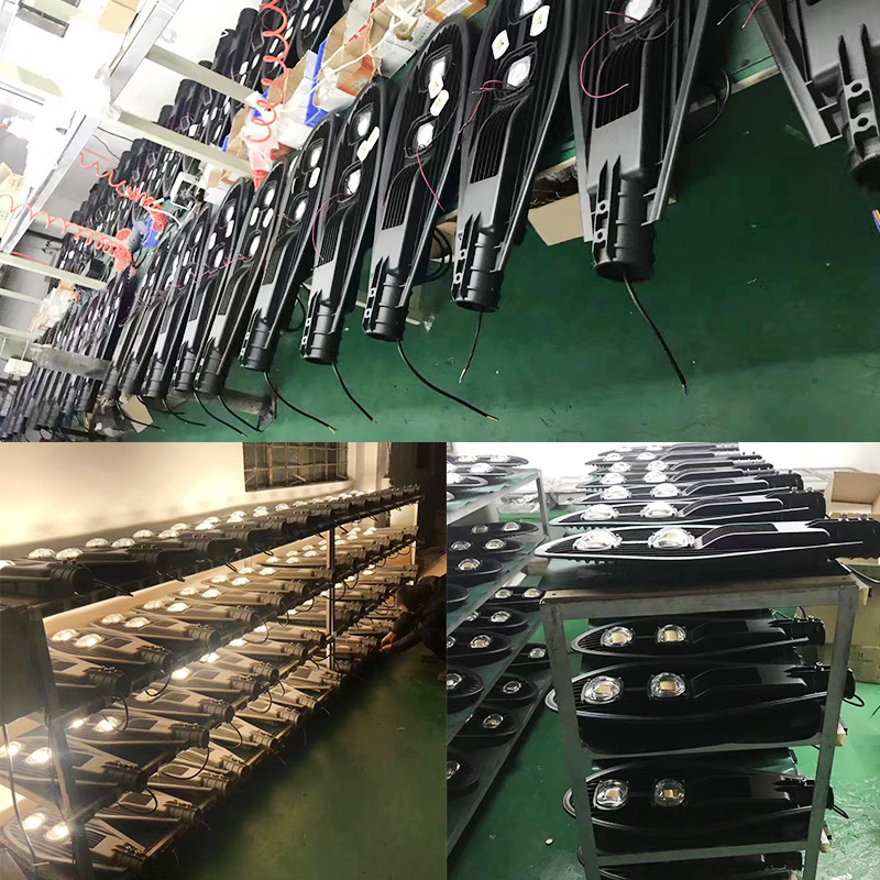 Transfronterizo al por mayor 100W al aire libre brillante espada rural de un solo brazo lámpara de calle comercial LED Super brillante 6 m ingeniería lámpara de calle
