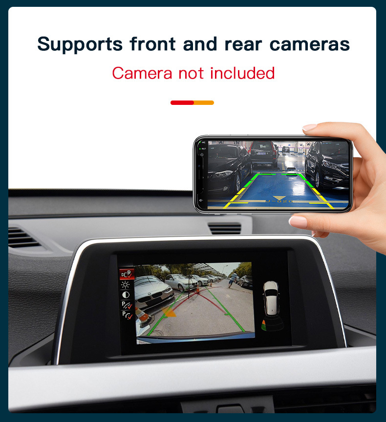 Suitable for Bmw Wireless Carplay Decoder, Huawei Hicar Box, Bmw Supports the Addition of Reversing Camera