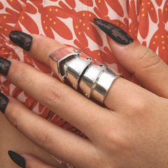 Alibaba.com Amazon Dominant Leader 8 Style Ring Joint Flexible Ring Men Fashion Skull Ring