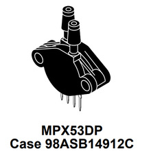 板机接口压力传感器 MPX53DP 芯片 全新原装进口 拍前询价
