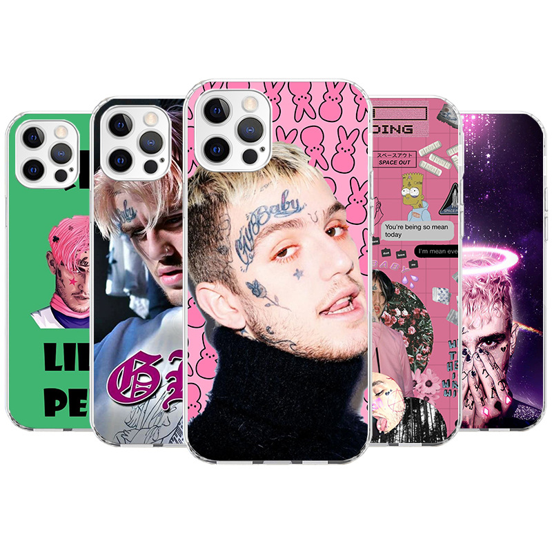 适用苹果手机壳Lil Peep Singer手机壳苹果iPhone 11 12 13 15 14