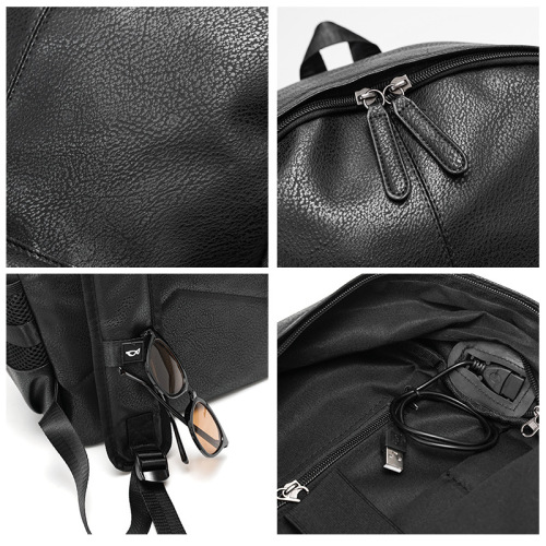New Korean-style minimalist backpack, trendy student schoolbag backpack, street-style men's bag backpack, laptop bag, travel backpack
