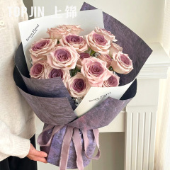 烏梅子醤花束包装紙生花包装紙厚手クラフト紙花芸包み紙花屋包装材料