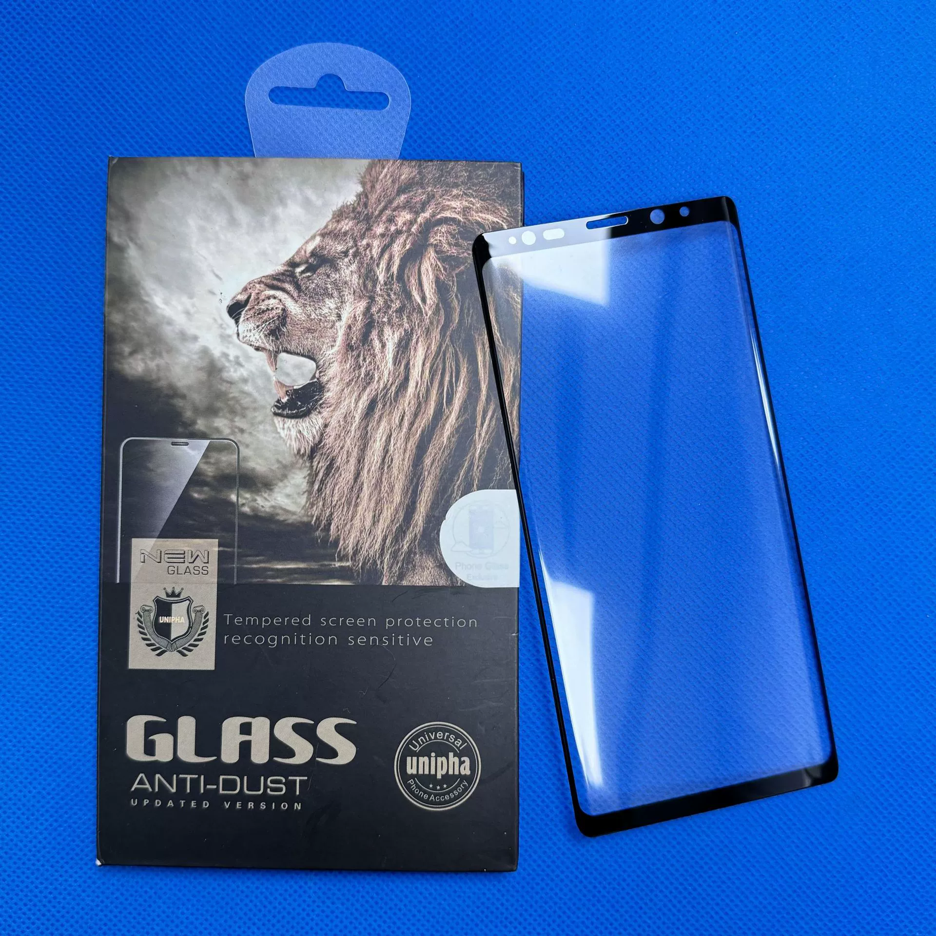 Закалённое 3D плёночное стекло для Samsung Galaxy Note9 с полной клейкой изогнутой поверхностью, высокое разрешение, термоформованное