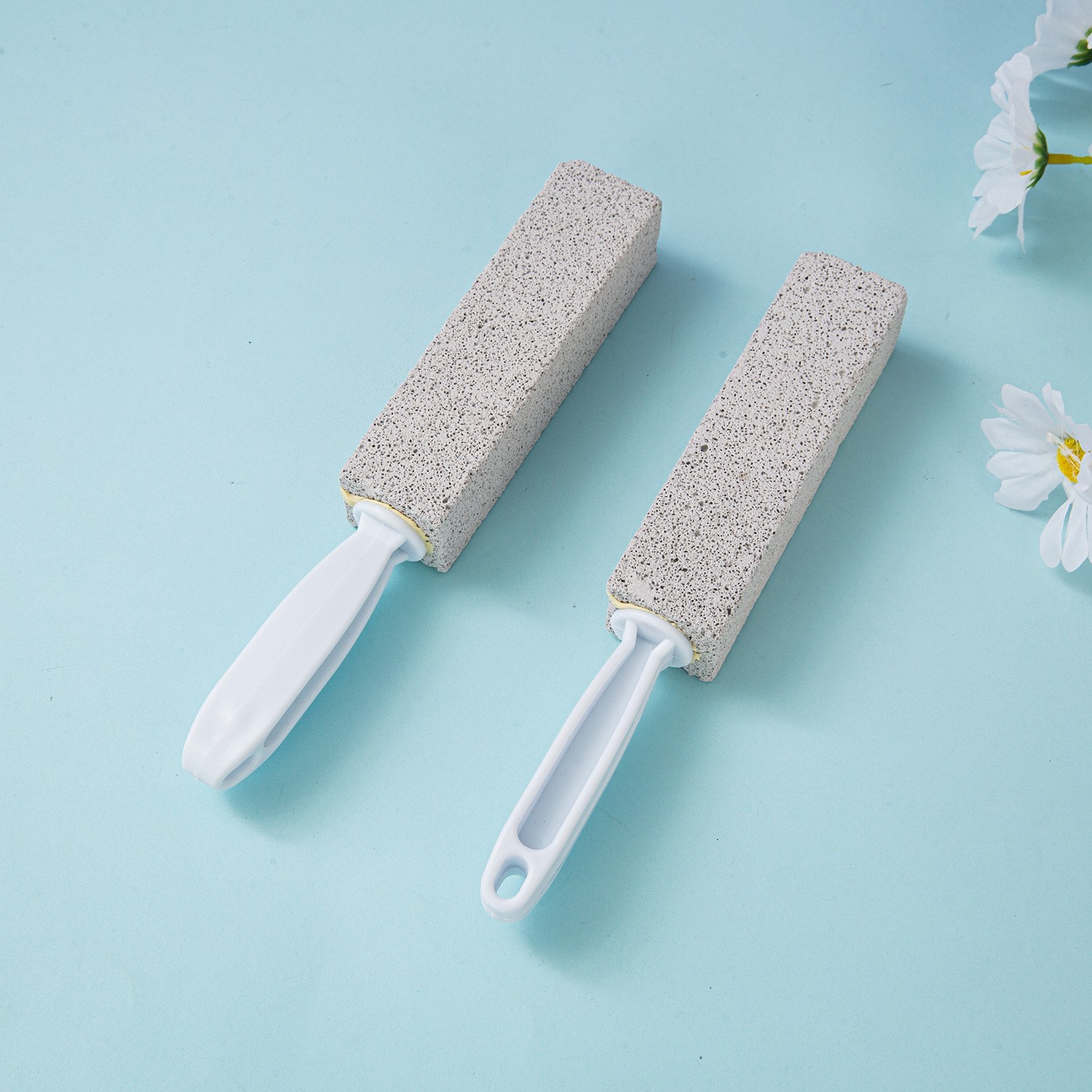 Bathroom Toilet Cleaning Pumice Stone Toilet Brush, Cleaning Stick for Convenient Cleaning of Corners and Gaps, Pumice Stone Toilet Brush