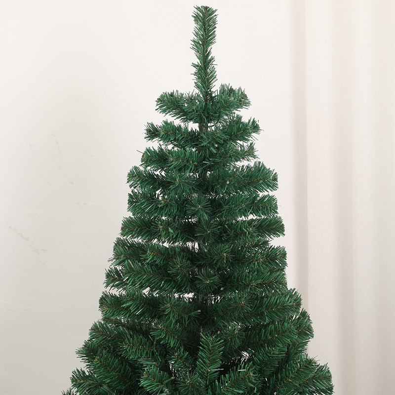 Amazon venta caliente LED ligado luz árbol de Navidad cálido blanco iluminación de color árbol automático cifrado árbol de Navidad PVC verde image 4