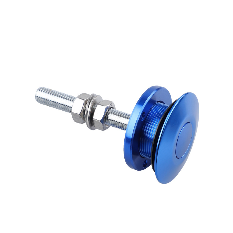 Cross-border hot-selling car modification accessories racing 62mm machine cover lock quick release button type bumper hood surround
