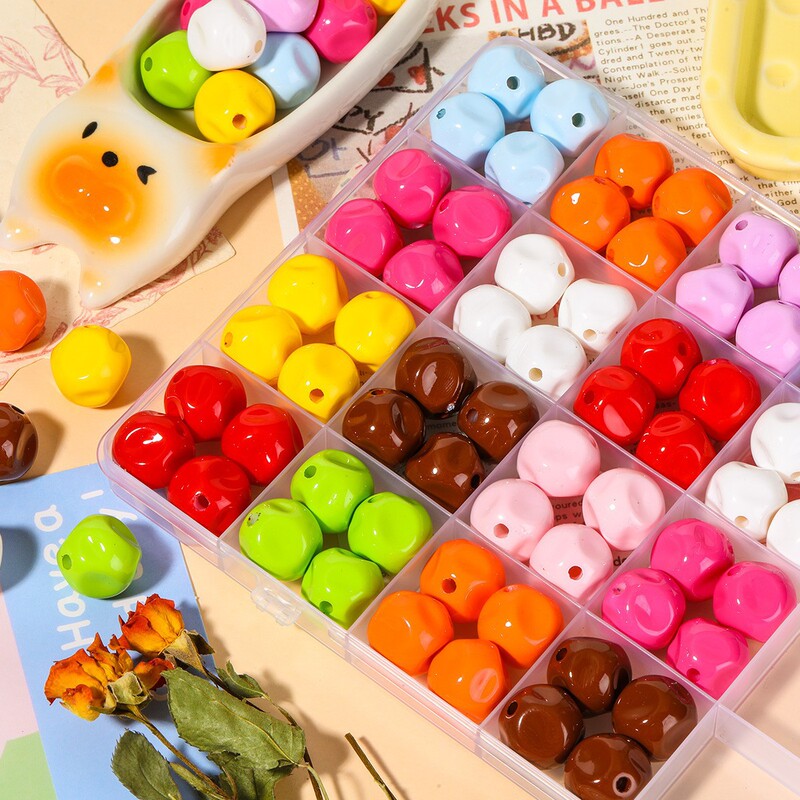 Dopamine Paint Acrylic Fig Beads Loose Beads Handmade DIY Jewelry Mobile Phone Chain Bracelet Beading Accessories Dopamine Paint Acrylic Fig Beads Loose Beads Handmade DIY Jewelry Mobile Phone Chain Bracelet Beading Accessories