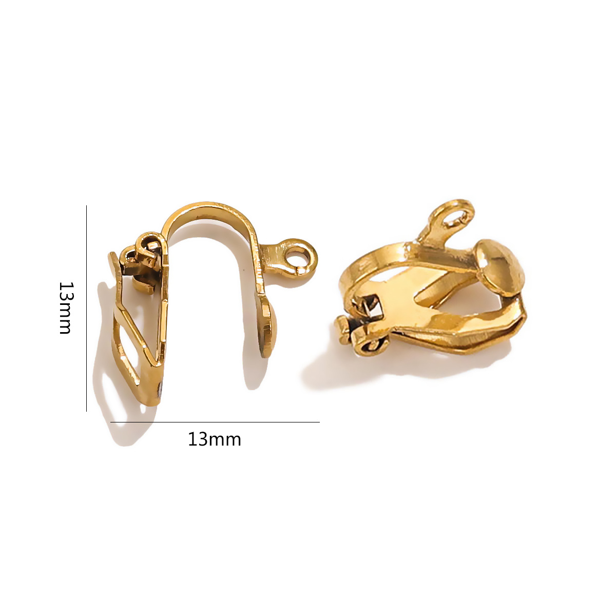F-style gold [single about 0.45g]