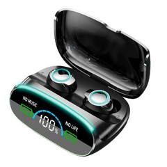 2024 トレンドデザイン M38 Bluetooth ヘッドセットデジタルディスプレイタッチステレオカラー充電コンパートメントプライベートモデル TWS