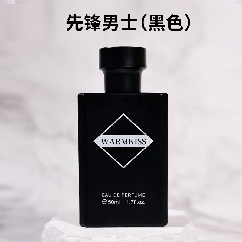Transfronterizo WARMKISS Pioneer Perfume de hombre de alto nivel, fragancia duradera, fragancia de té 50ml, fábrica de una pieza