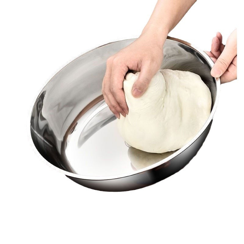 爆款德国不锈钢和面盆加深厨房家用打蛋揉面盆食品级巨厚不锈钢盆|undefined