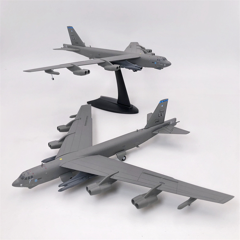 WLTK日炙 1/200 美军B-52H军事轰炸机战斗机 B52飞机模型摆件收藏