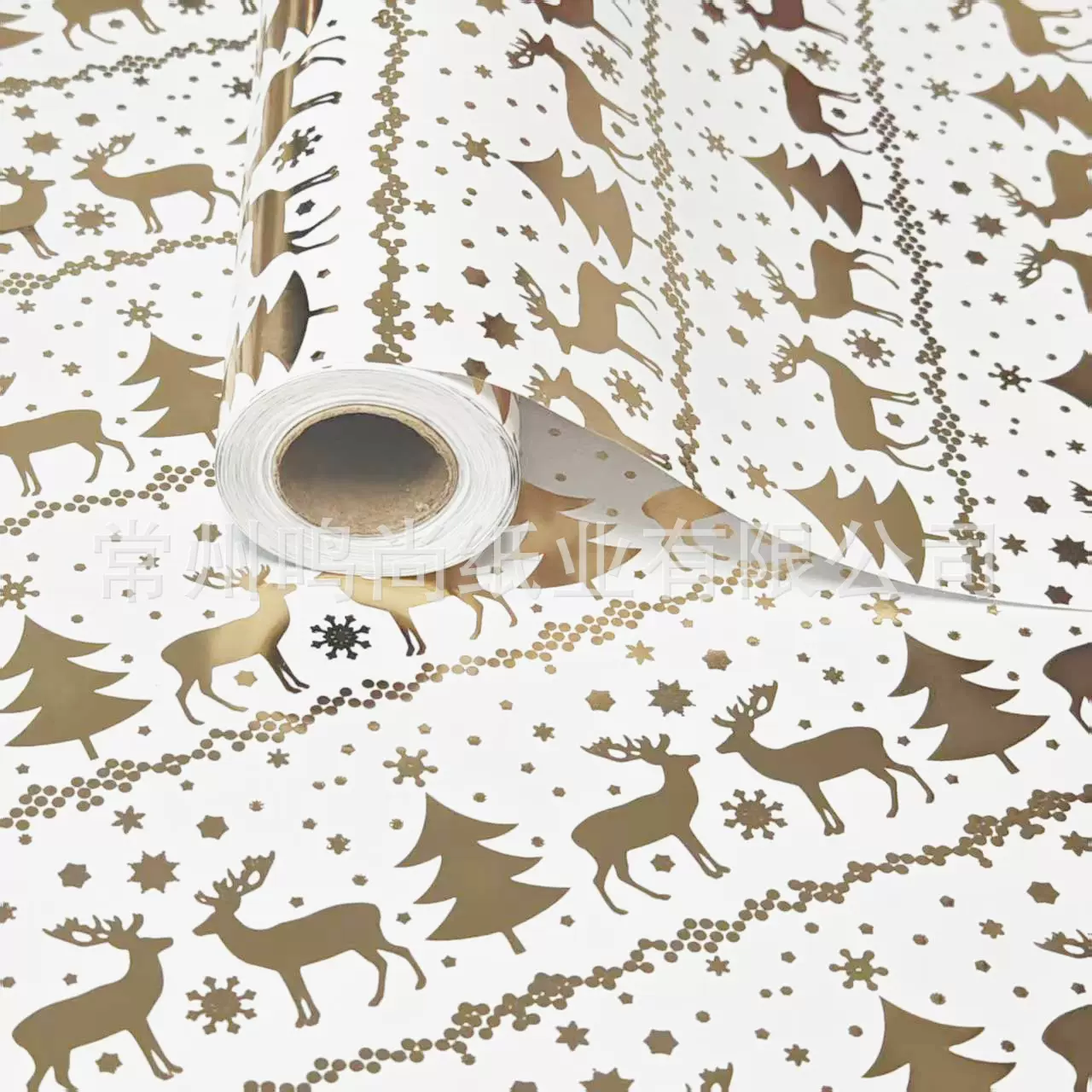 礼品礼盒包装 圣诞大尺寸卷纸花束 儿童玩具卡通生日礼品纸铜版纸