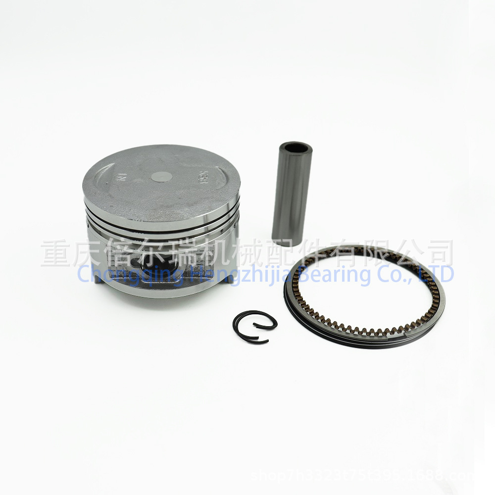 CG200 conjunto de pistón de motocicleta con pin de pistón de anillo de pistón