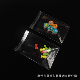 定制加厚OPP透明不干胶透明自粘塑料袋内衣文胸袜子防爆花边袋