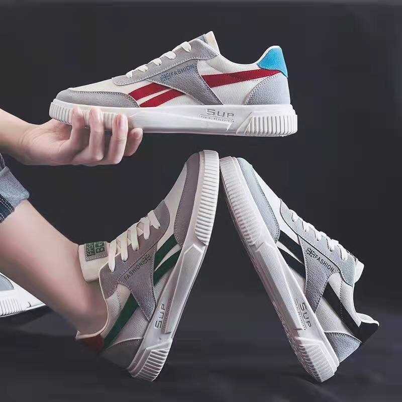 Trendy Versatile Men's Canvas Sneakers for Middle School Students, Stylish 2026 New Model Men's Shoes, Popular on Instagram Trendy Versatile Men's Canvas Sneakers for Middle School Students, Stylish 2026 New Model Men's Shoes, Popular on Instagram