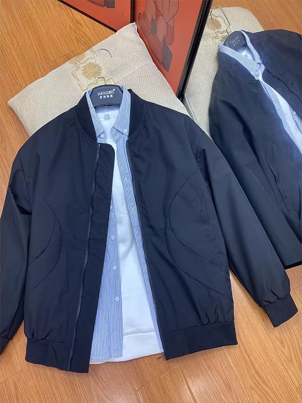 American-Style Pilot Jacket Spring and Autumn Versatile Casual Baseball Jacket Men's Outdoor Waterproof Softshell Jacket