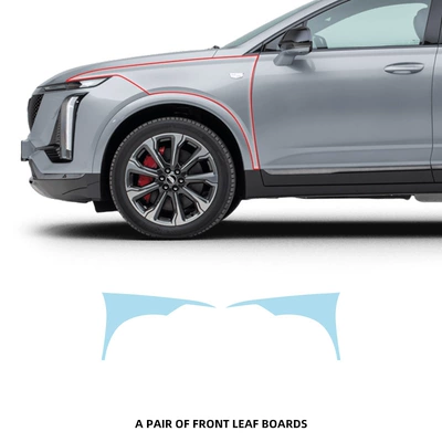 Paint Film, Car paint protective film - a-pair-of-front-fender-tpu-films-imported-tpu-film-specially-cut-for-special-vehicles