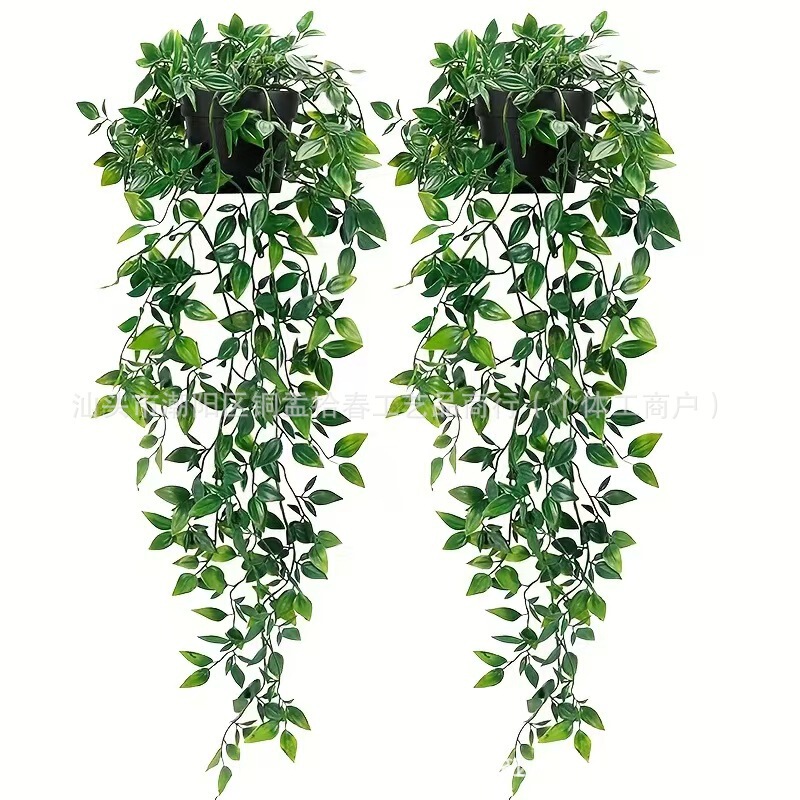 Cross-Border Amazon Hot-Selling Artificial Hanging Plant Mandala Eucalyptus Leaf Vine Fake Potted Plant Cross-Border Amazon Hot-Selling Artificial Hanging Plant Mandala Eucalyptus Leaf Vine Fake Potted Plant